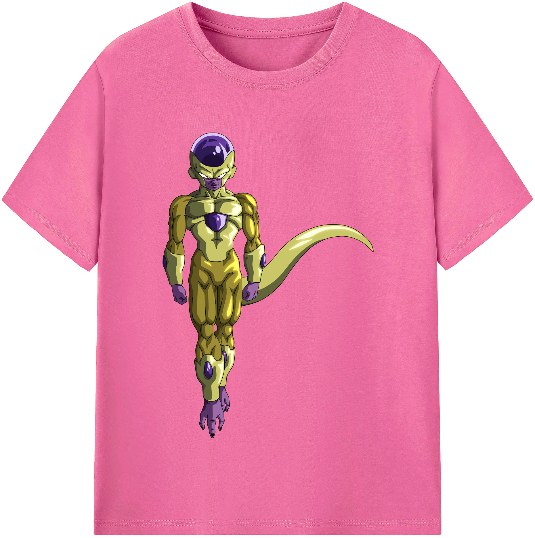 （画像用） ドラゴンボール フリーザ DRAGON BALL Frieza レディースカジュアルプリントTシャツ（綿100％）